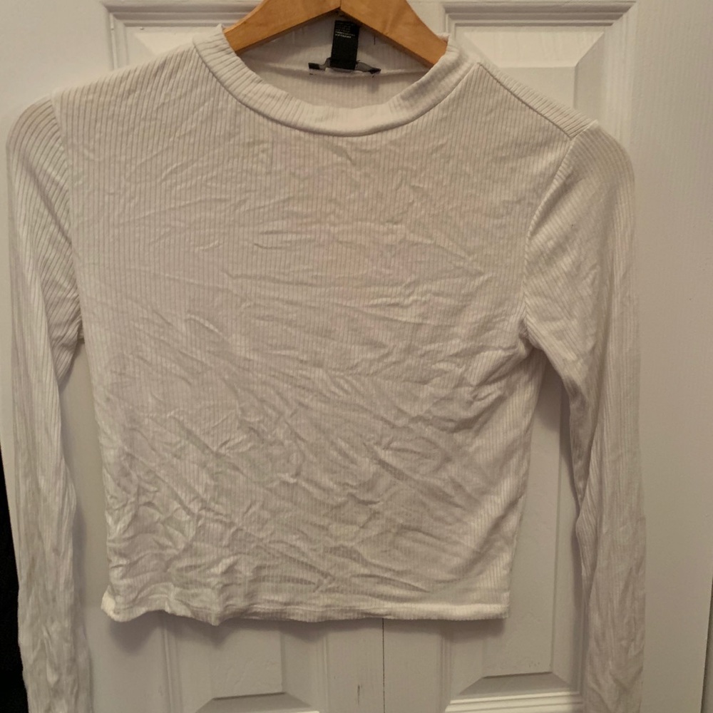 Forever 21 crop mock neck
